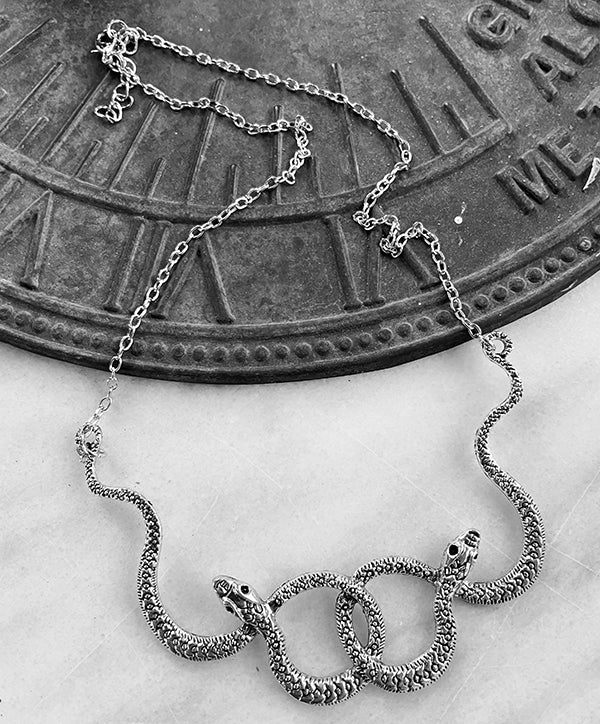 Twisted Snake Necklace