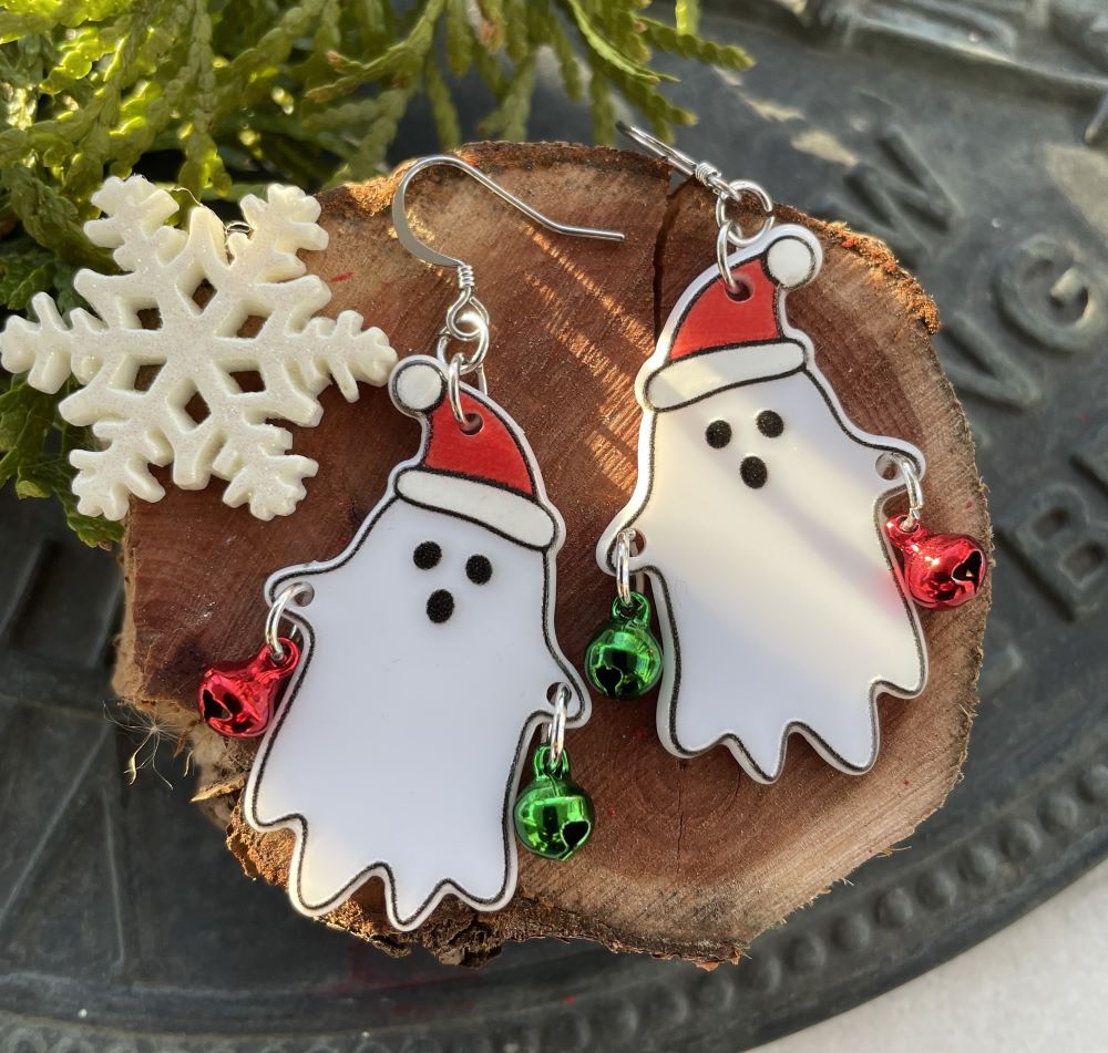 Ghosts of Holiday Pasts Earrings - Limited Stock
