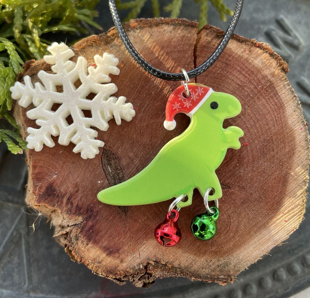 Jurassic Holiday Necklace - Limited Stock
