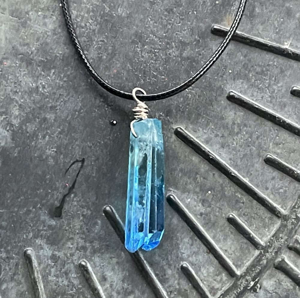 Aura Quartz Necklace