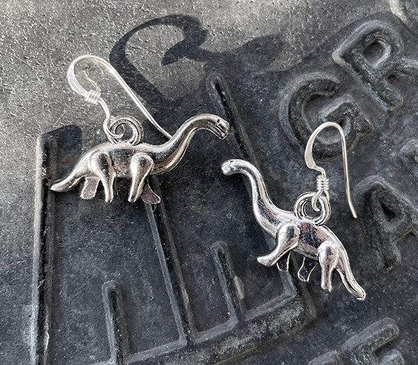 Brontosaurus Earrings