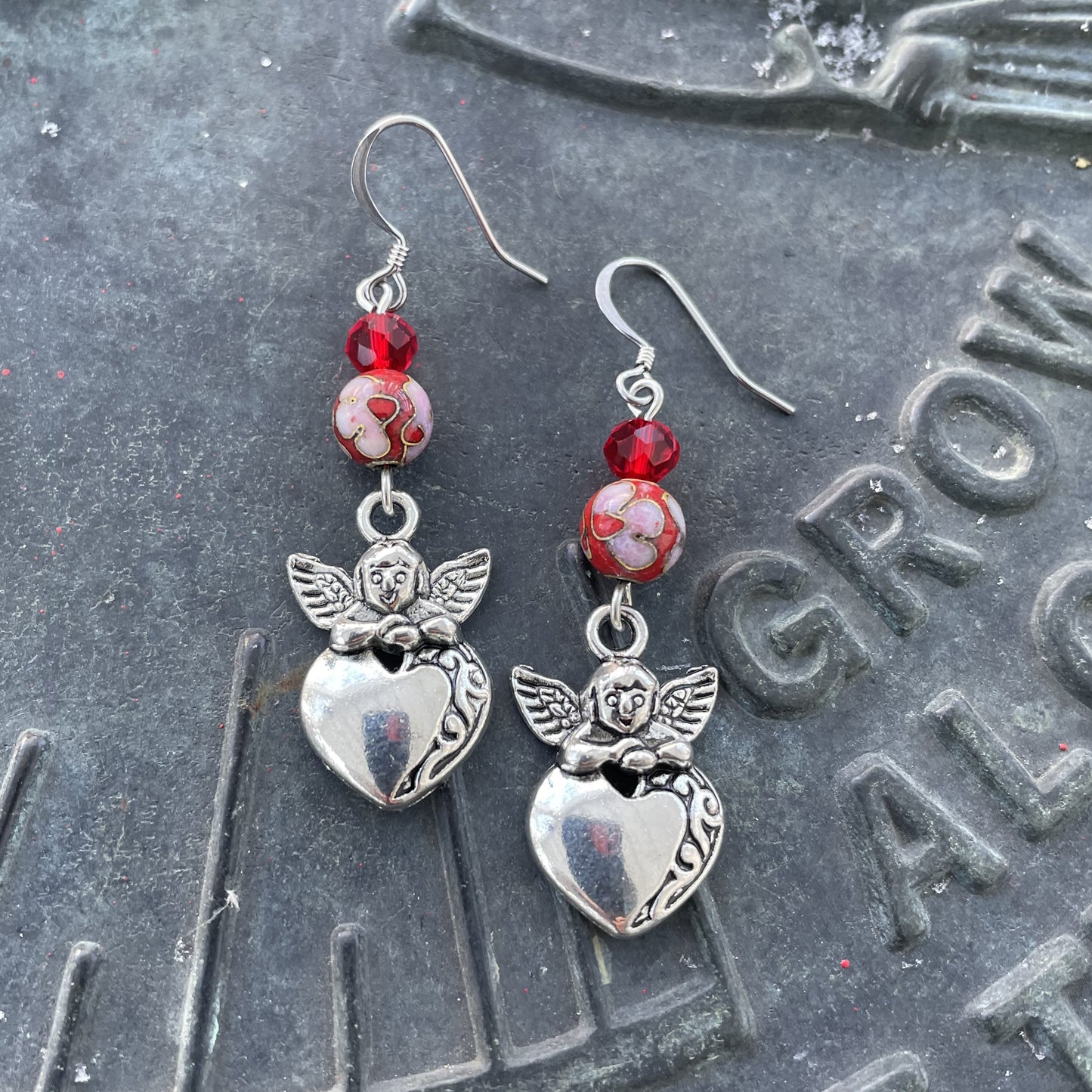 A Cherubs Glance Earrings