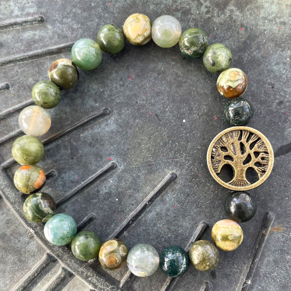 Tree of Life Stone Bracelet