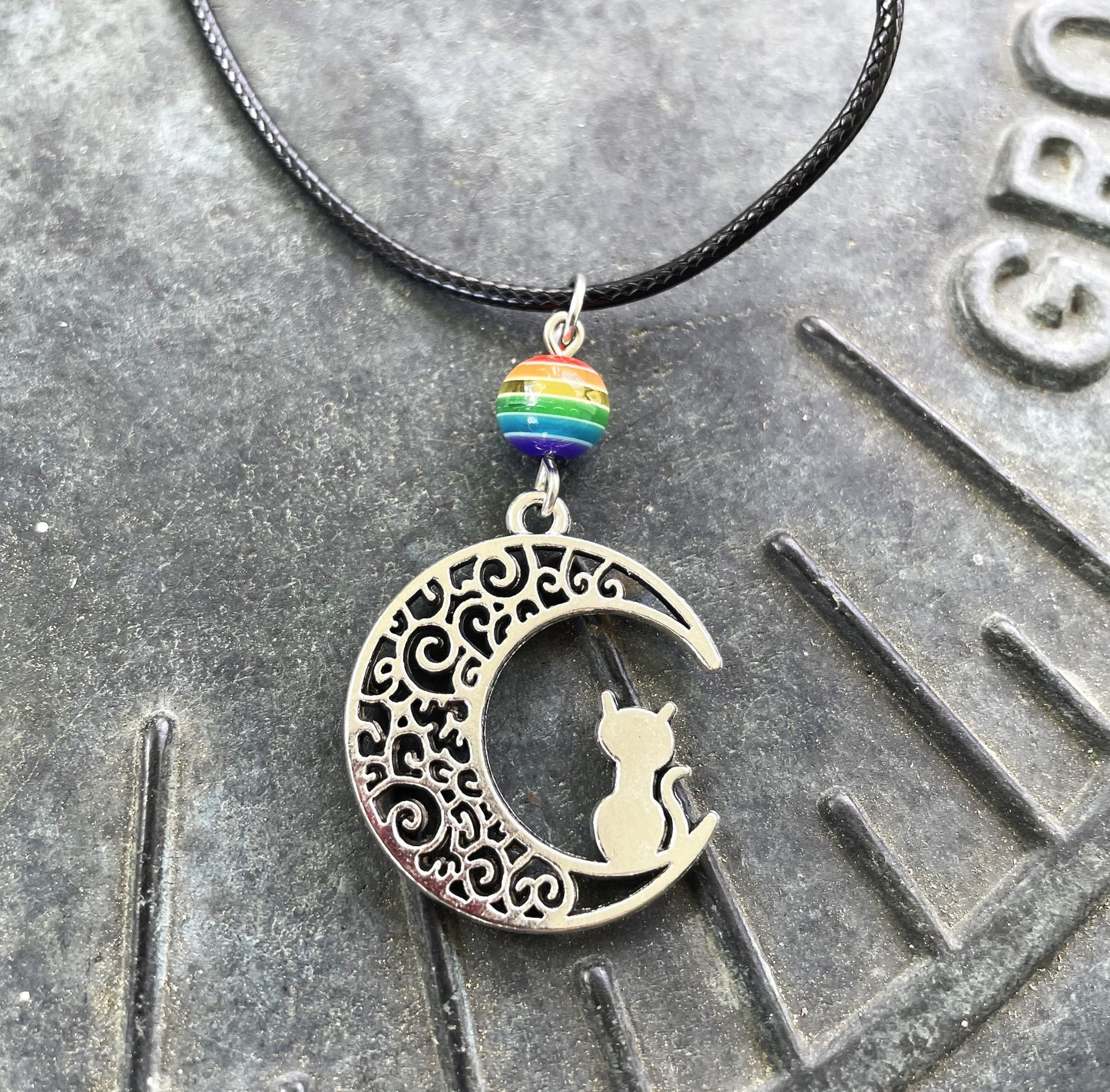 Pride Cat Necklace