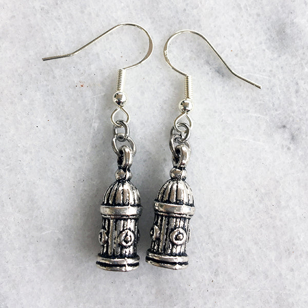 Fire Hydrant Earrings