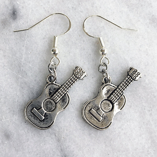Guitar Earrings