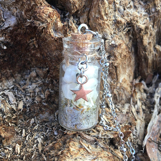 New Beginnings Spell Bottle Necklace