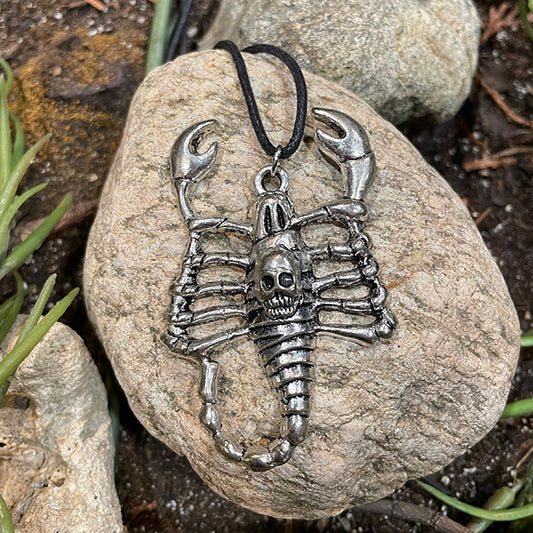 Scorpion Skull Necklace