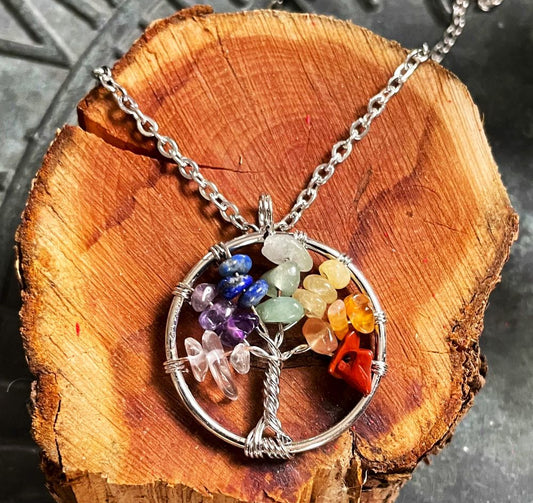 Tree of Life Chakra Necklace