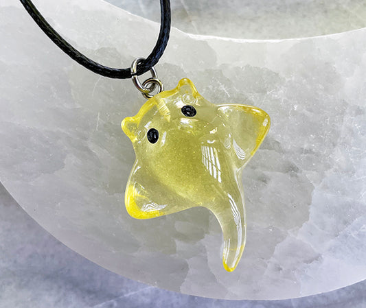 Yellow Stingray Necklace