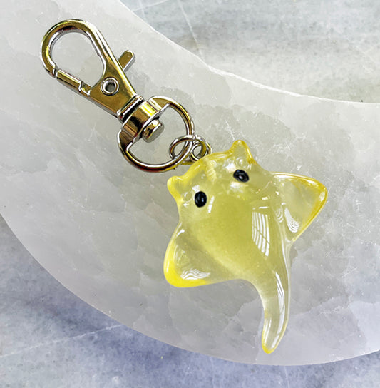 Yellow Stingray Bag Clip