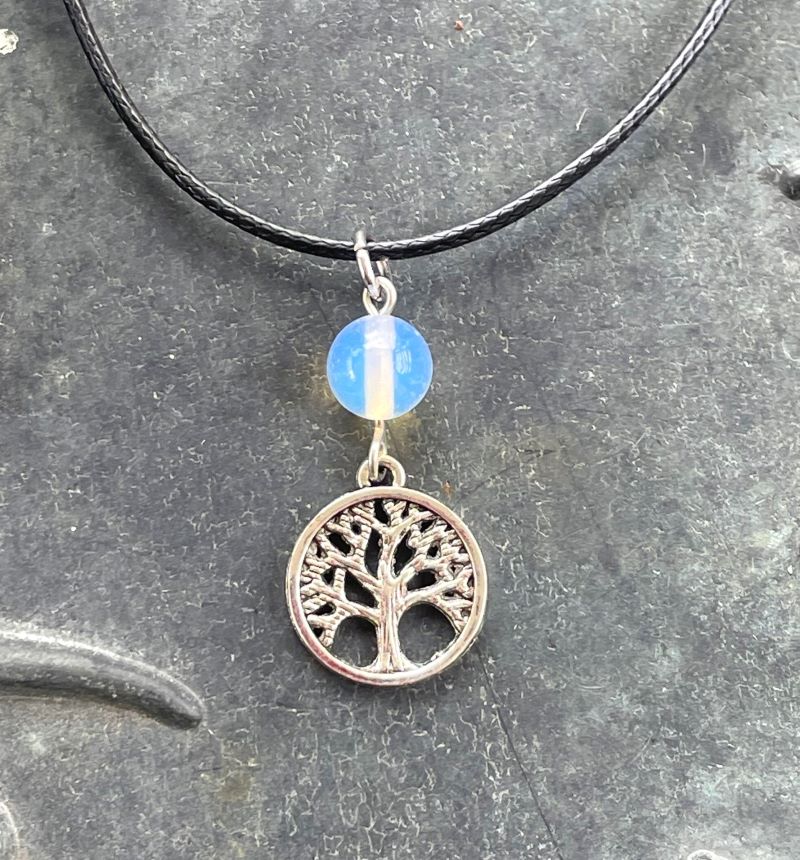 Opalite Tree of Life Necklace