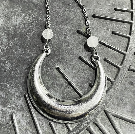 Moonstone Lunar Necklace