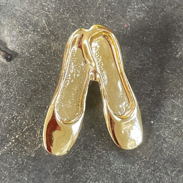 Vintage Ballet Slipper Brooch/Pin