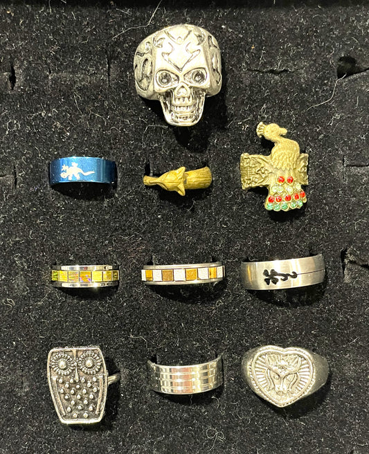 Ring Lot 101 - Set of 10 Rings