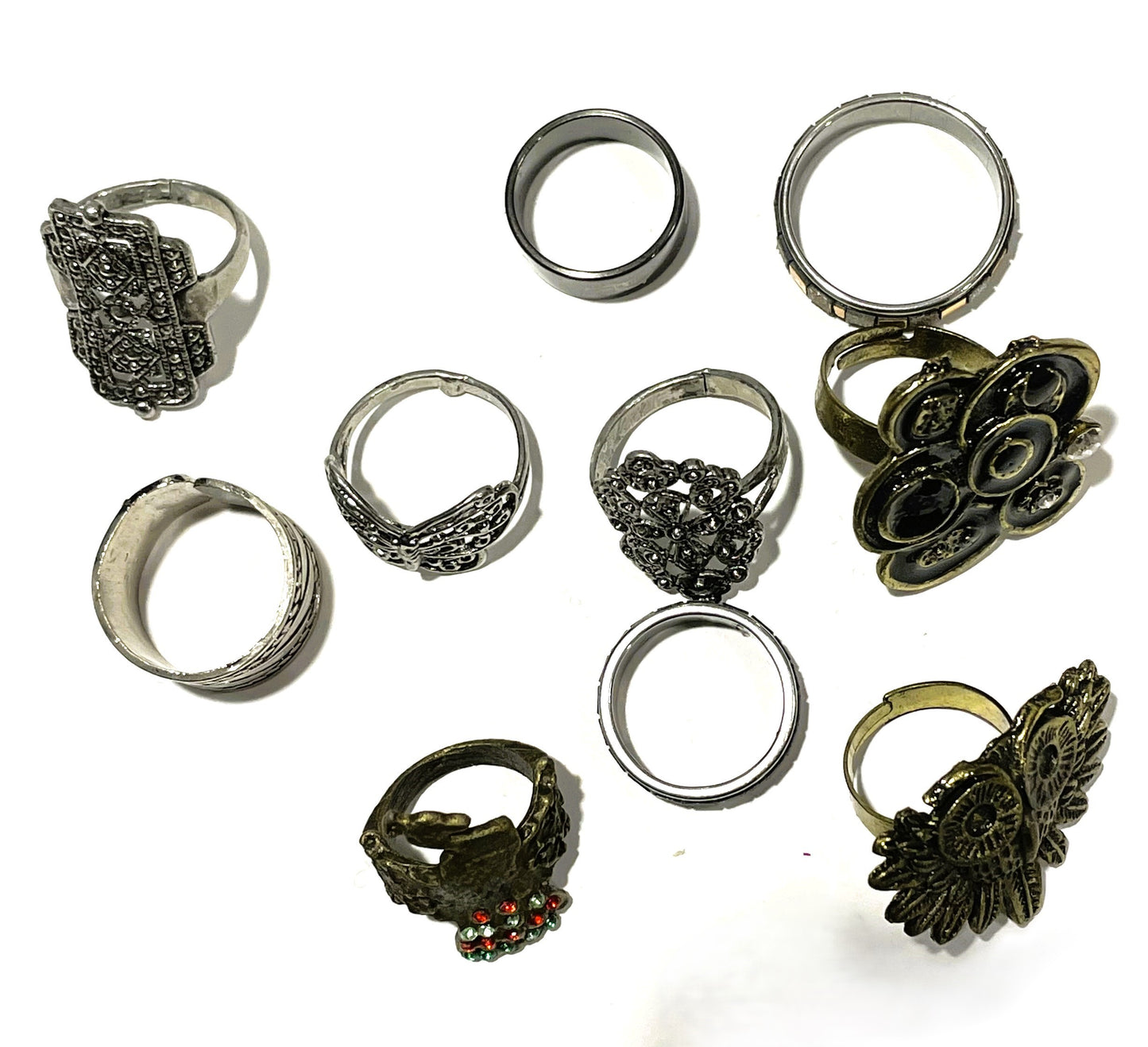 Ring Lot 103 - Set of 10 Rings