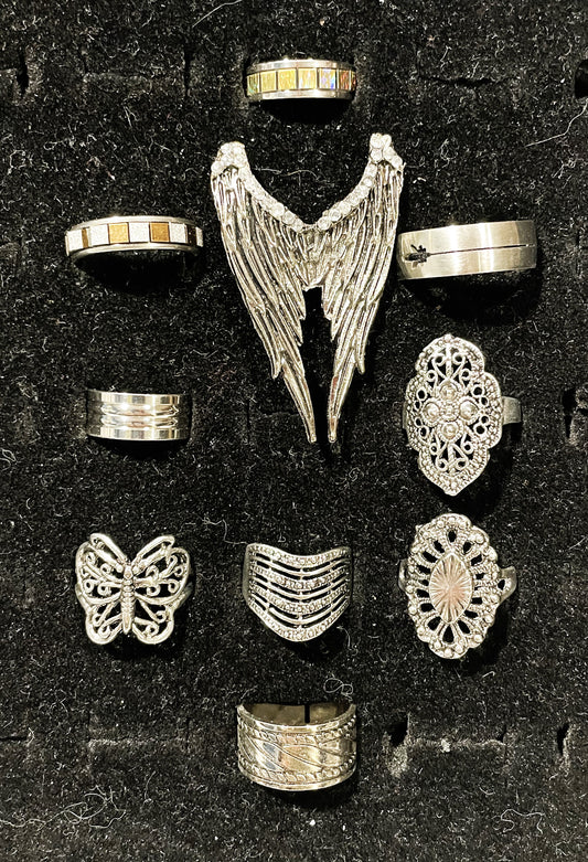 Ring Lot 104 - Set of 10 Rings