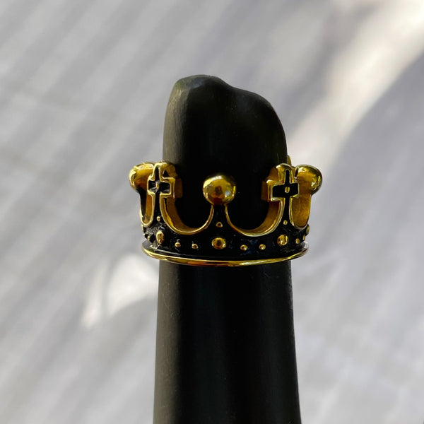 King Crown Stainless Steel Ring