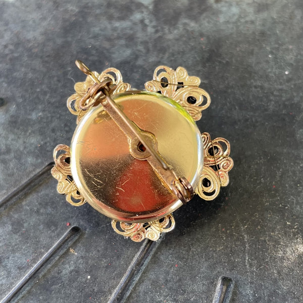 Vintage Scarf Brooch