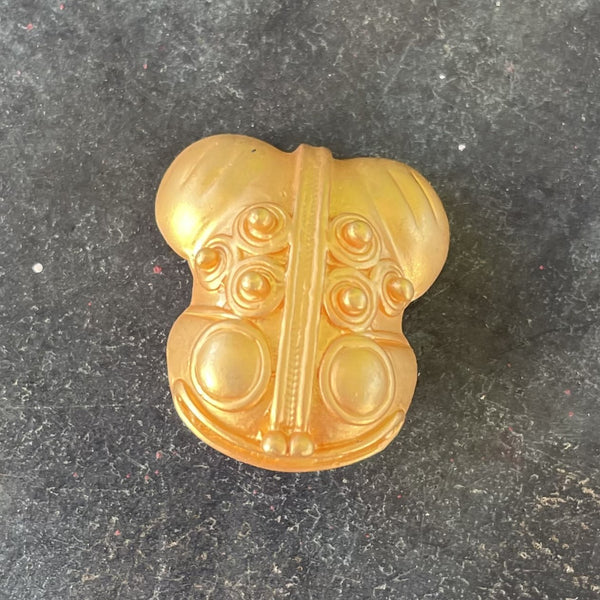 Vintage Chiriqui Frog INCA Brooch