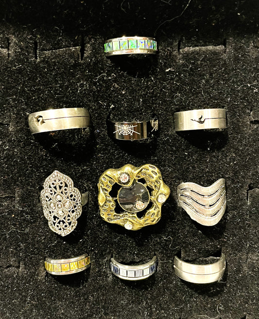 Ring Lot 117 - Set of 10 Rings