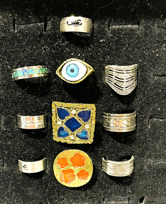 Ring Lot 118 - Set of 10 Rings