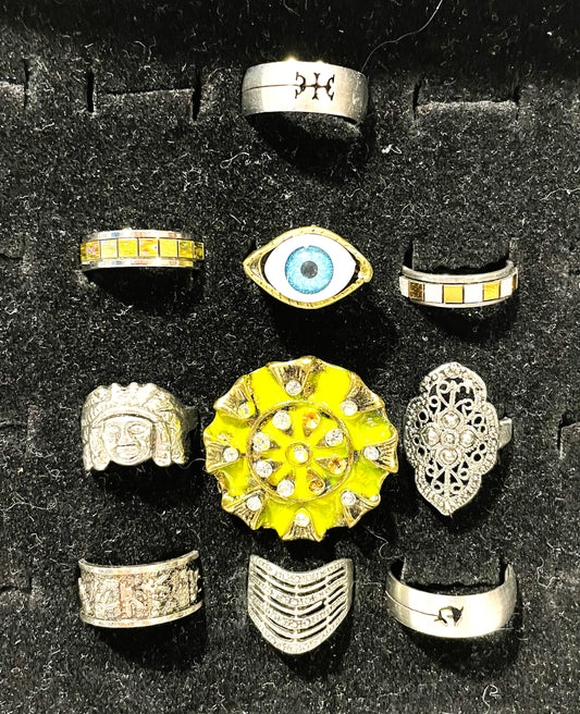 Ring Lot 119 - Set of 10 Rings