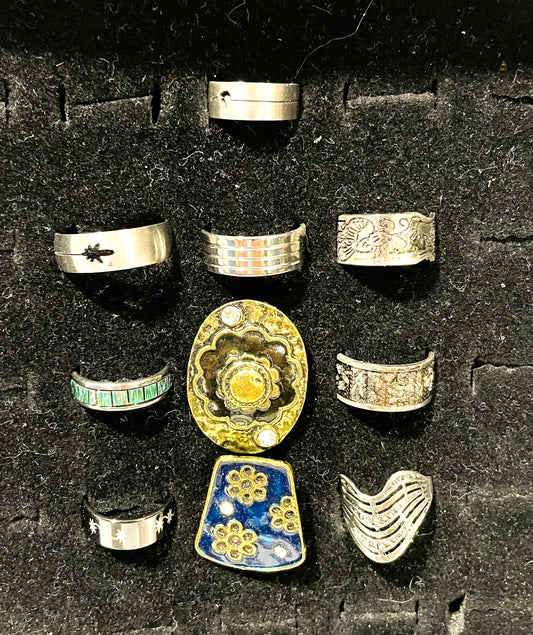 Ring Lot 120 - Set of 10 Rings