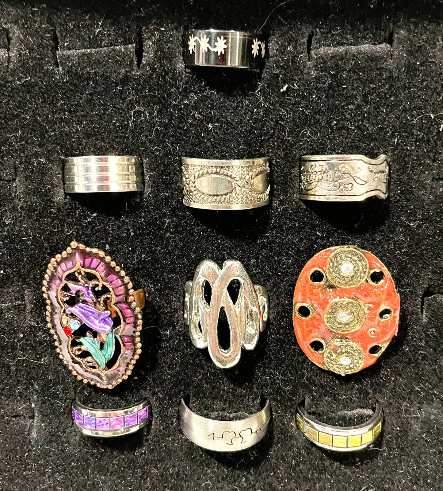 Ring Lot 124 - Set of 10 Rings