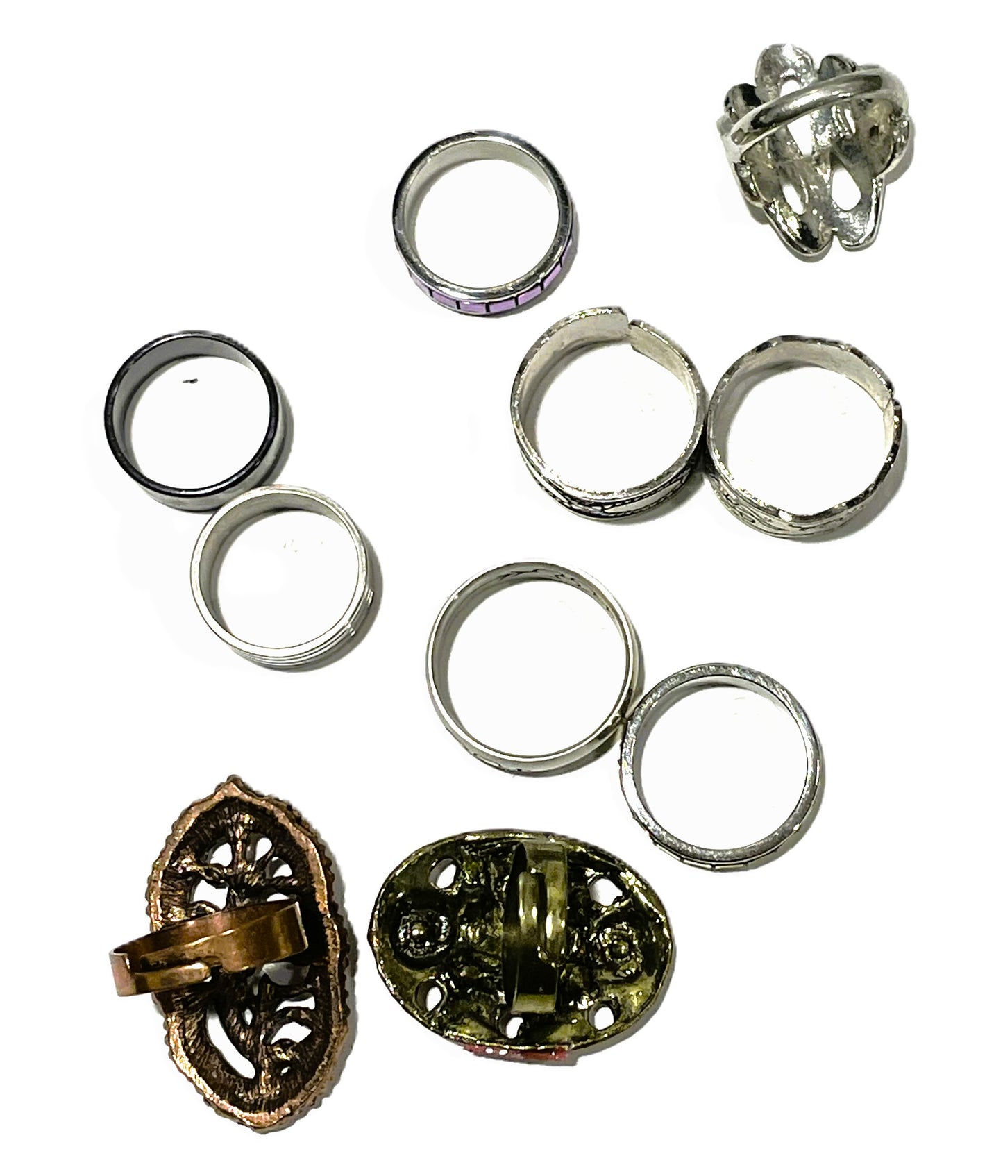 Ring Lot 124 - Set of 10 Rings