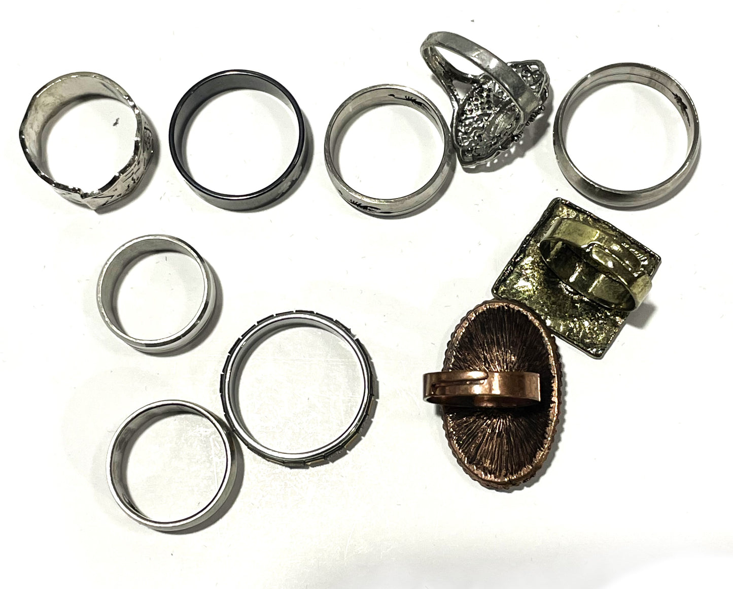 Ring Lot 125 - Set of 10 Rings