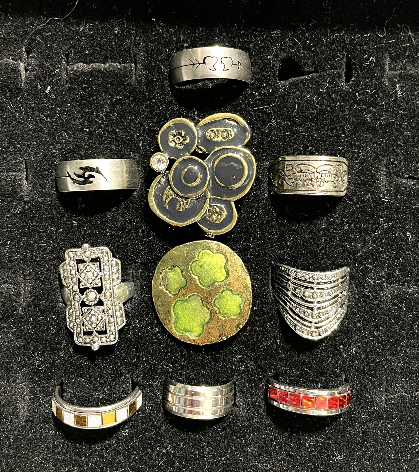 Ring Lot 114 - Set of 10 Rings