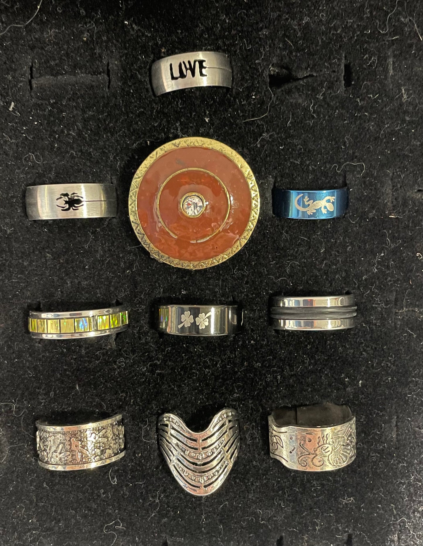 Ring Lot 123 - Set of 10 Rings