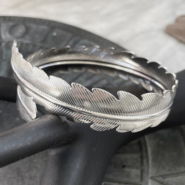 Silver-tone Upper Arm Cuff Armband/Bangle Bracelet Adjustable