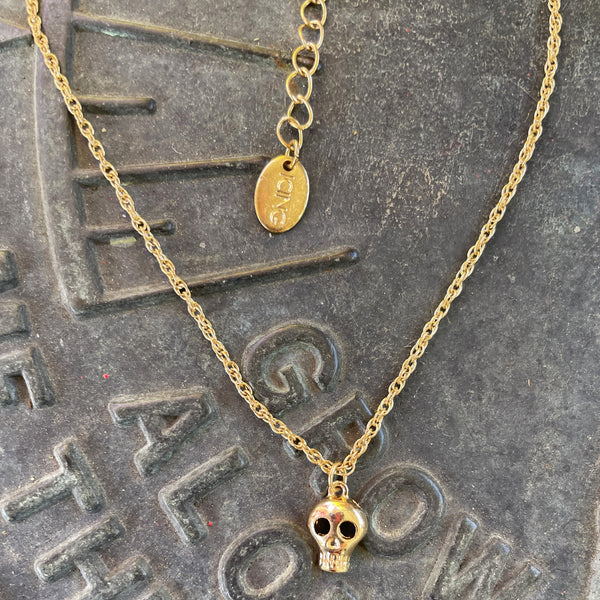 Icing Petite Skull Necklace