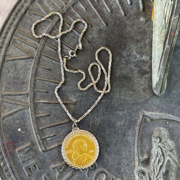 2016 Sacajawea Coin Replica Necklace