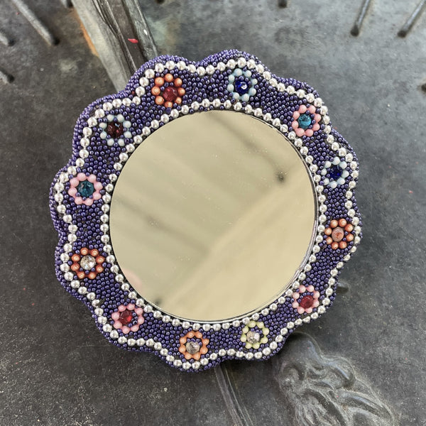 Vintage Twos Company Hand Mirror