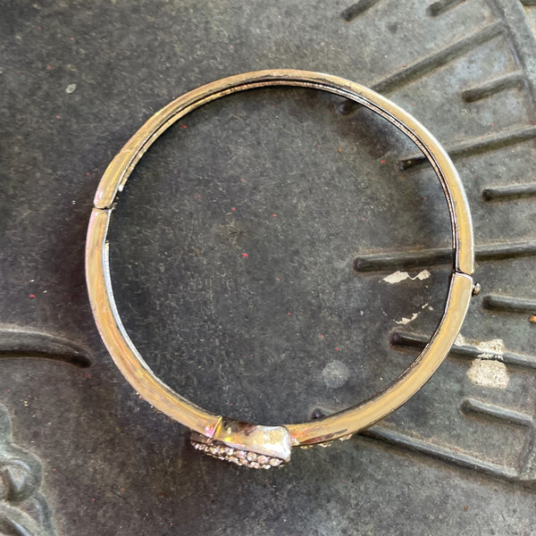 Vintage Gold-Tone Bypass Bracelet