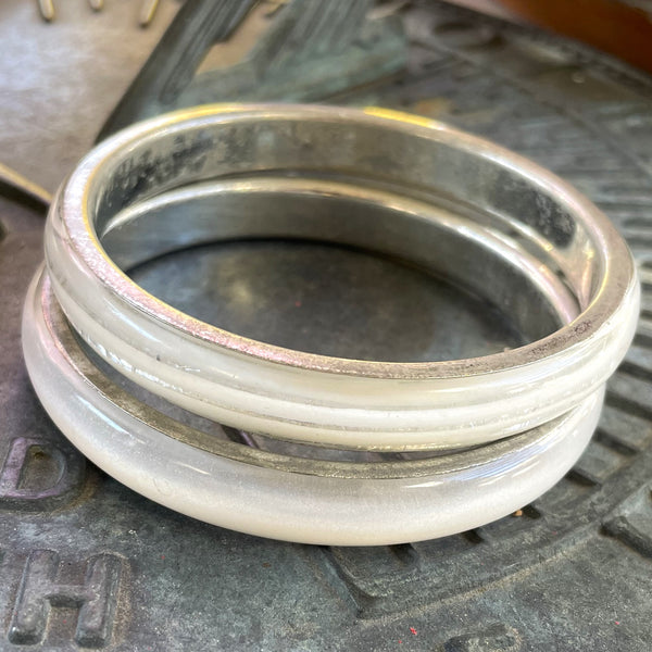 Vintage Bangle Bracelets - Set