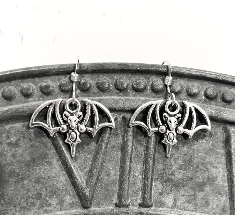 Bat Earrings