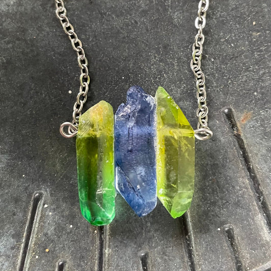 Aura Quartz Necklace