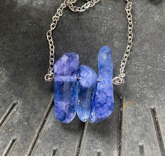 Aura Quartz Necklace