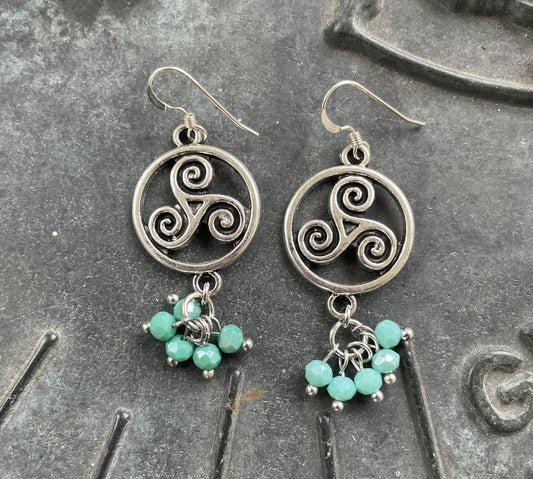 Triskele Earrings