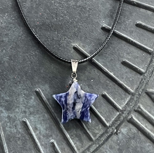Sodalite Star Necklace