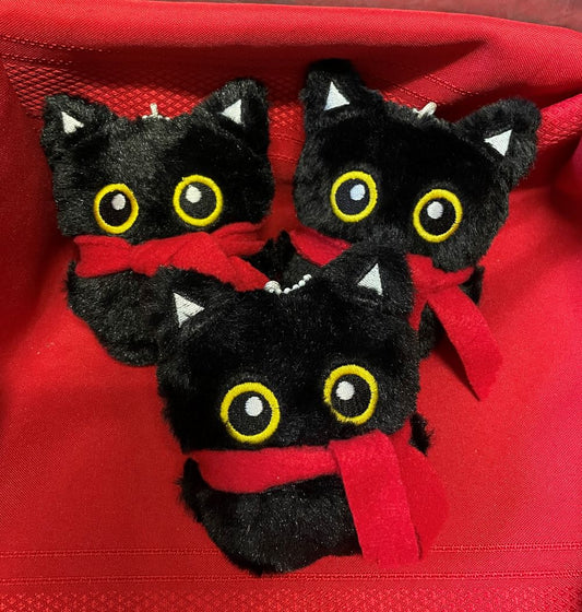 Holiday Fluff Bag Clip