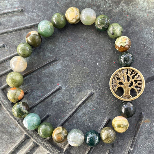 Tree of Life Stone Bracelet