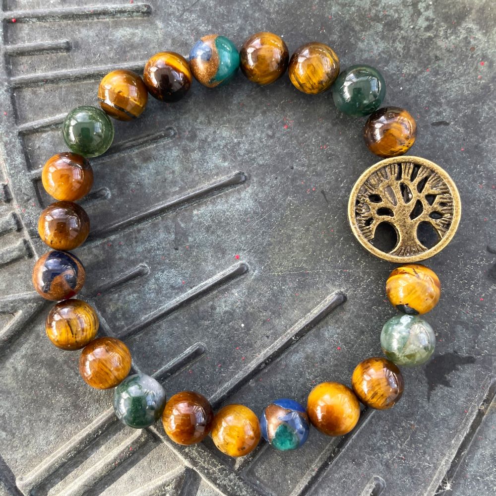 Tree of Life Stone Bracelet