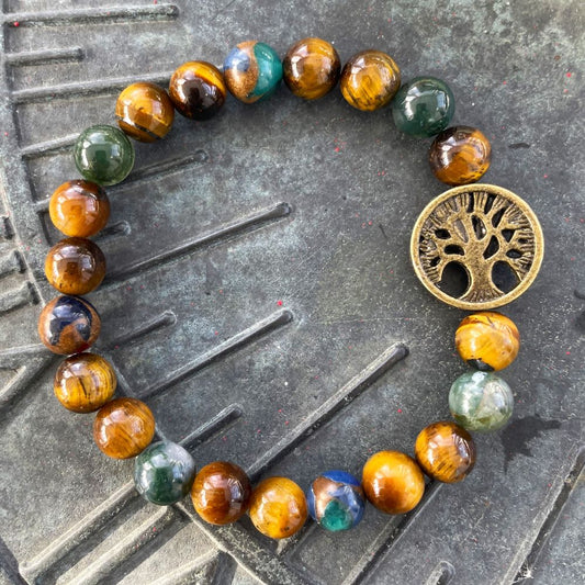 Tree of Life Stone Bracelet