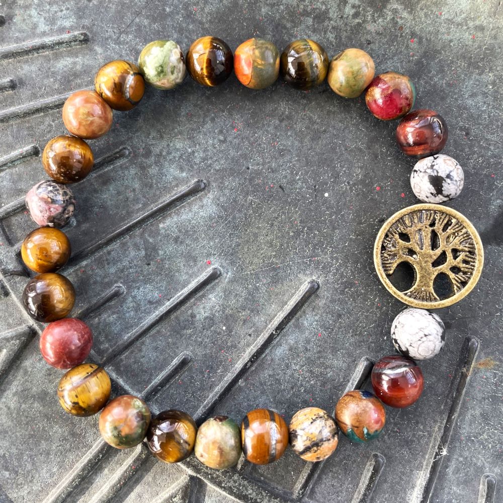 Tree of Life Stone Bracelet