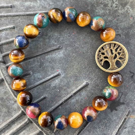 Tree of Life Stone Bracelet